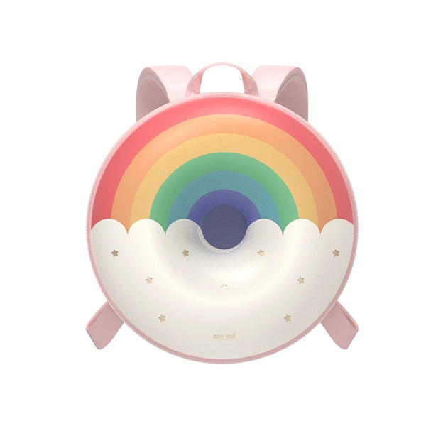 Zoyzoii – Donut Series Kids Backpack: Rainbow