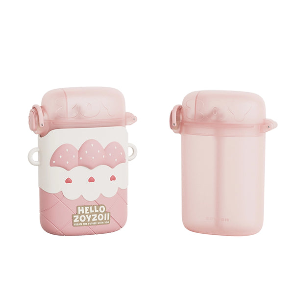 Zoyzoii - Zoy Flat Cup 400ml: Strawberry
